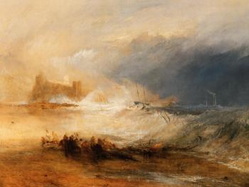Joseph Mallord William Turner : Wreckers,Coast of Northumberland